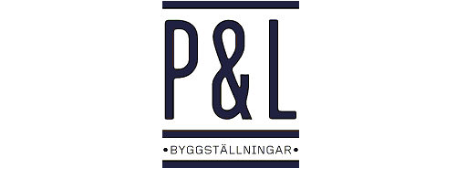 P & L Byggställningar AB logo
