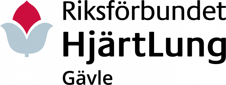 RIKSFÖRBUNDET HJÄRTLUNG GÄVLE logo