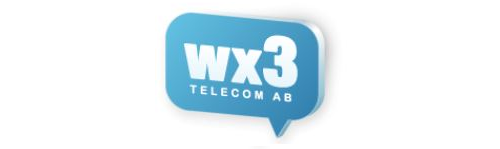 wx3 Telecom AB logo
