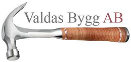 Valdas Bygg AB logo