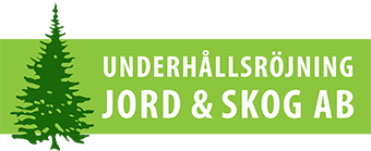 Underhållsröjning Jord och Skog i                 Södermanland Aktiebolag logo