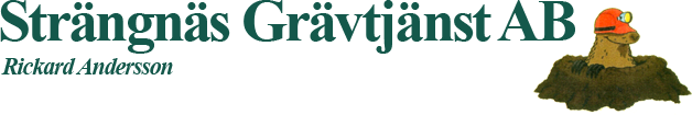 Strängnäs Grävtjänst AB logo
