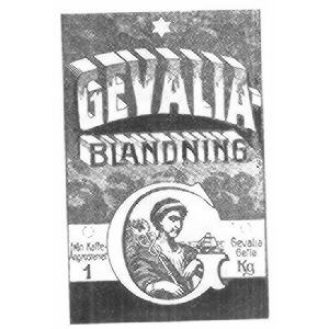 GEVALIA BLANDNING G Från Kaffe-Ångrosteriet Gevalia Gefle