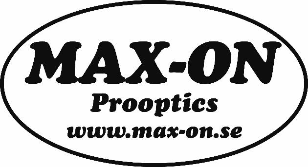 MAX-ON Prooptics www.max-on.se