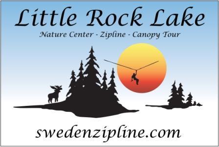 Little Rock Lake - swedenzipline.com Nature Center - Zipline - Canopy Tour