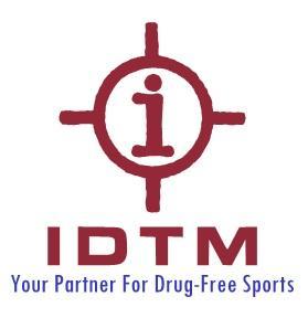 IDTM - Your Partner For Drug-Free Sports