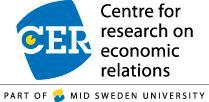 CER Centre for research on economic relations Part of Mid Sweden University