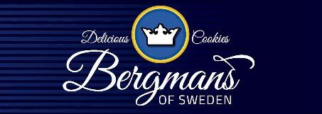 Delicious Cookies Bergmans OF SWEDEN