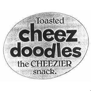 Toasted cheez doodles the CHEEZIER snack.