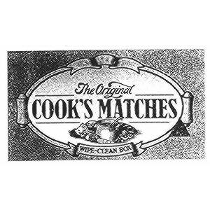 The Original COOK'S MATCHES WIPE-CLEAN BOX