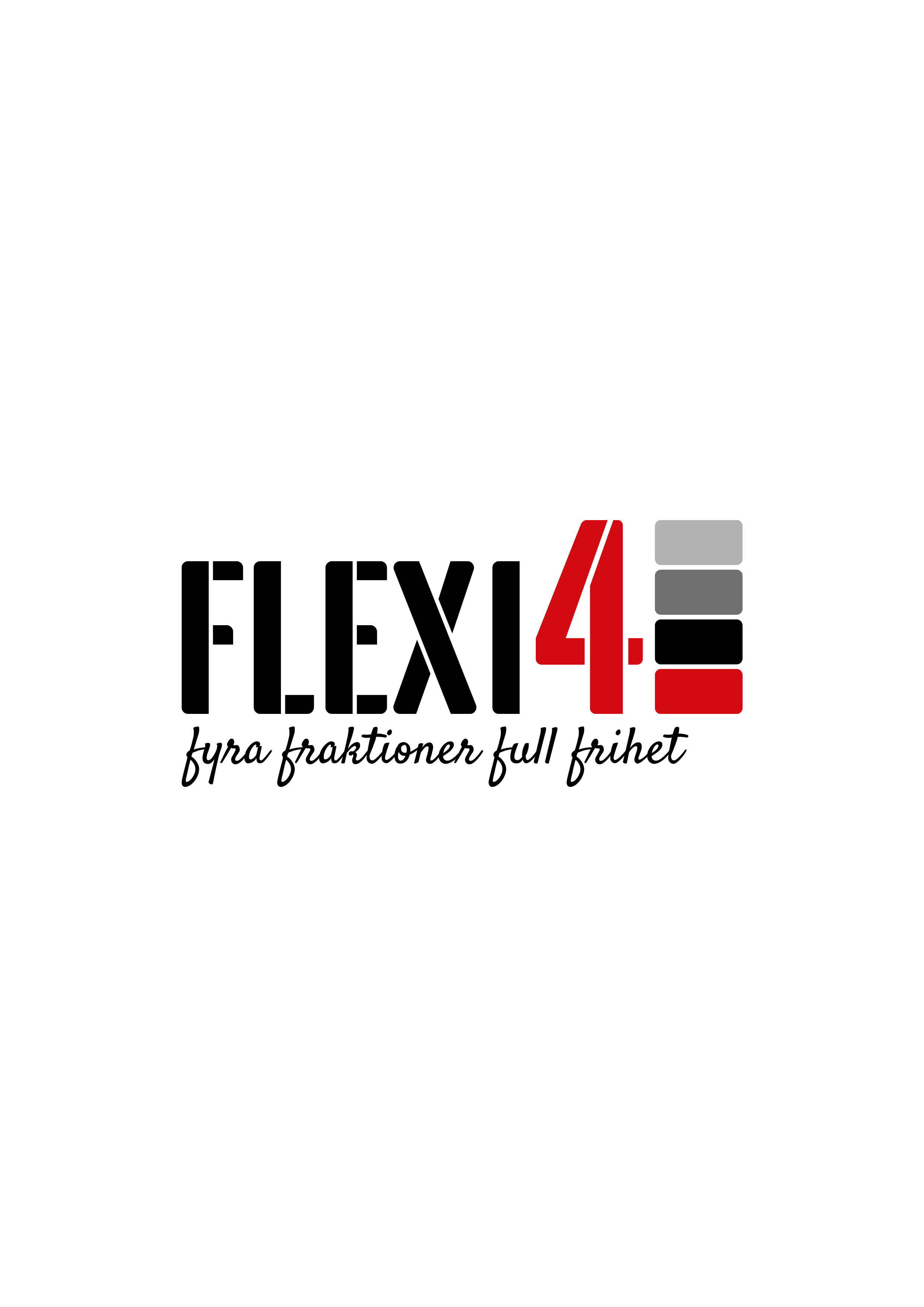Flexi4 - fyra fraktioner full frihet