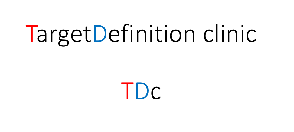 TargetDefinition clinic TDc