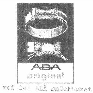 ABA original med det BLÅ snäckhuset