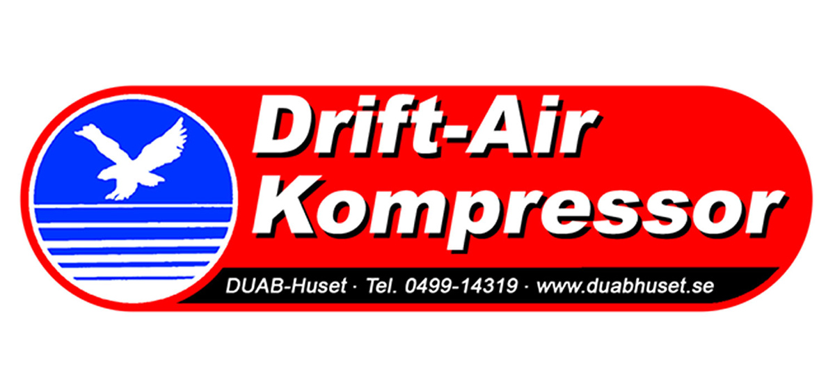 Drift-Air Kompressor DUAB-Huset Tel. 0499-14319 www.duabhuset.se