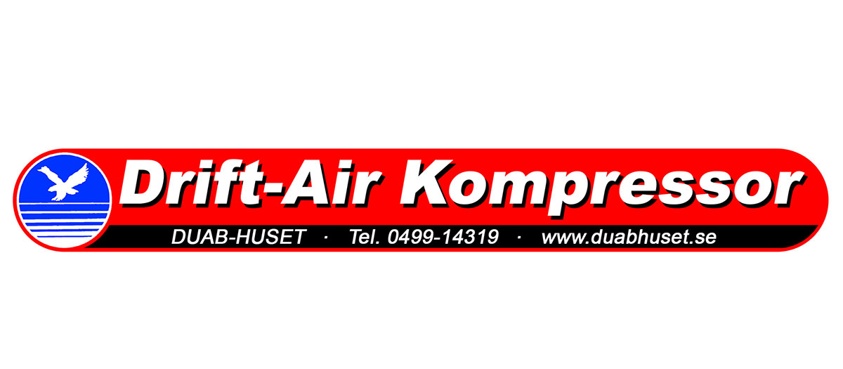 Drift-Air Kompressor DUAB-HUSET Tel. 0499-14319 www.duabhuset.se